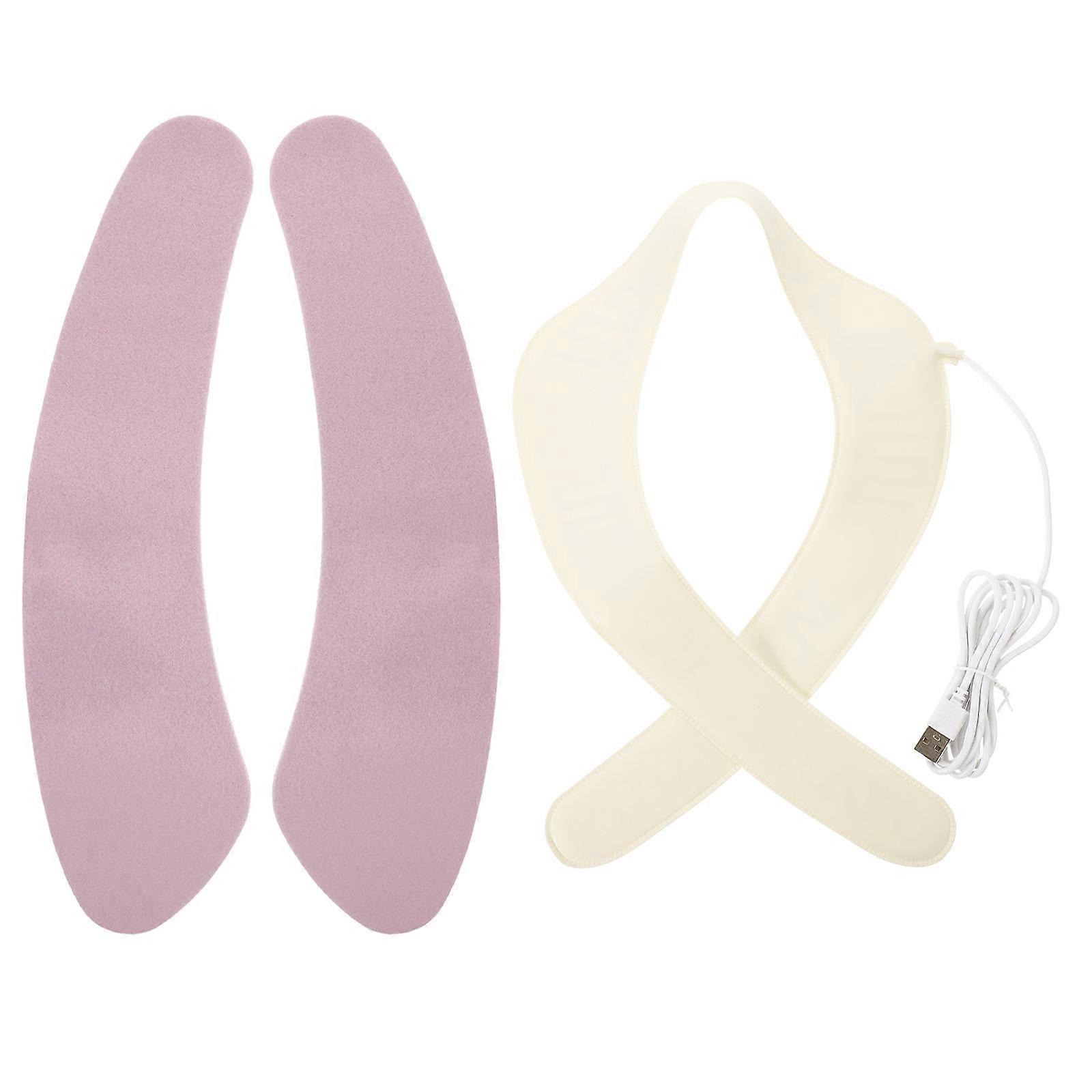 Heated Toilet Seat Warmer 1Set For Home Users Made From PU Flannel Provides Fast Heating For Daily