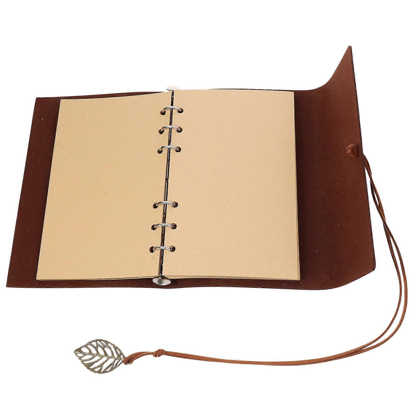 Vintage Traveling Notepad Daily Writing Book for Outdoor Use 4Pcs