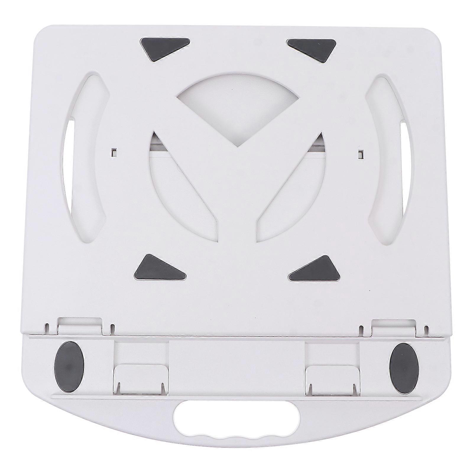 Rotating Laptop Stand Heat Sink Base for Storage Use 1Pcs White Rack