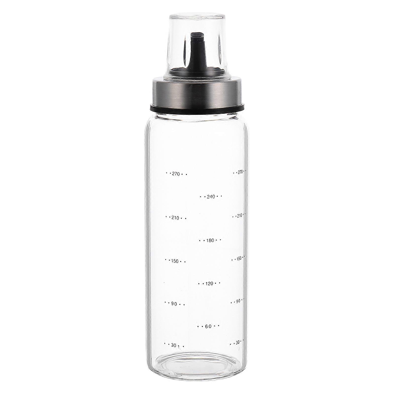 Transparent Oil Storage Can Leak-Proof Oil Pot with Scale 3Pcs