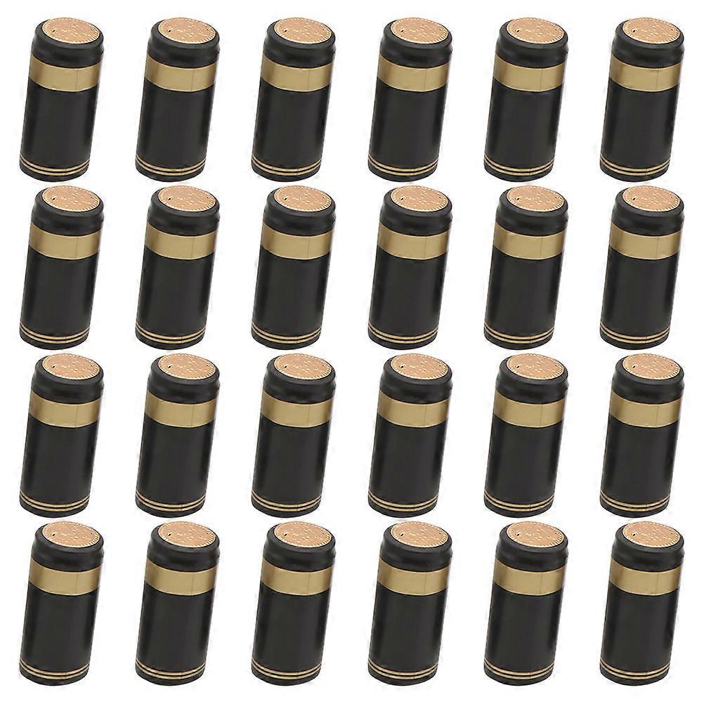 PVC Shrink Wrap Plastic Caps for Sealing 100Pcs