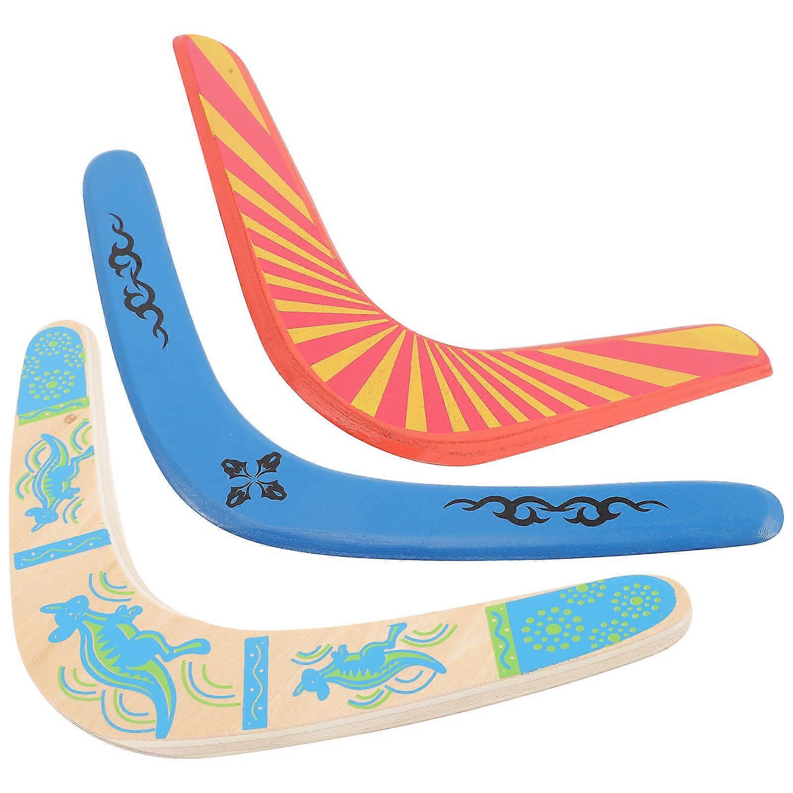 9Pcs Kids Boomerang Toy for Outdoor Throw and Catch Assorted Color