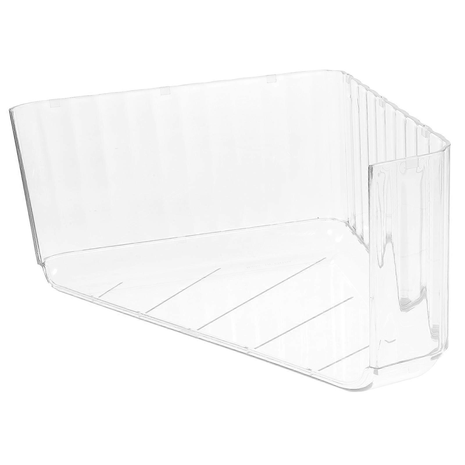 Triangle Jewelry Display Stackable Plate for Desktop Organization Transparent Pet Material with 1Pack