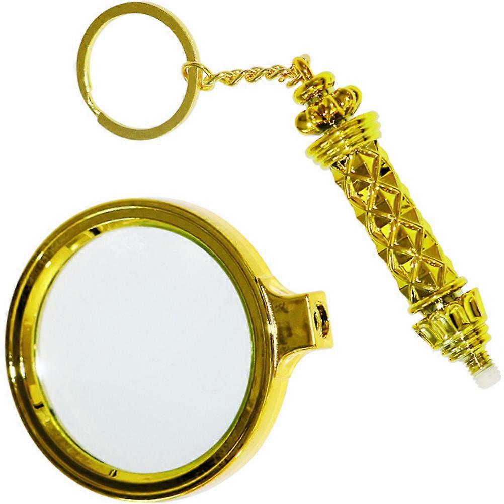 Repair Explore Magnifier Handheld Magnifying Glass Insect Observation Lightweight Round Shape 80mm 1Set