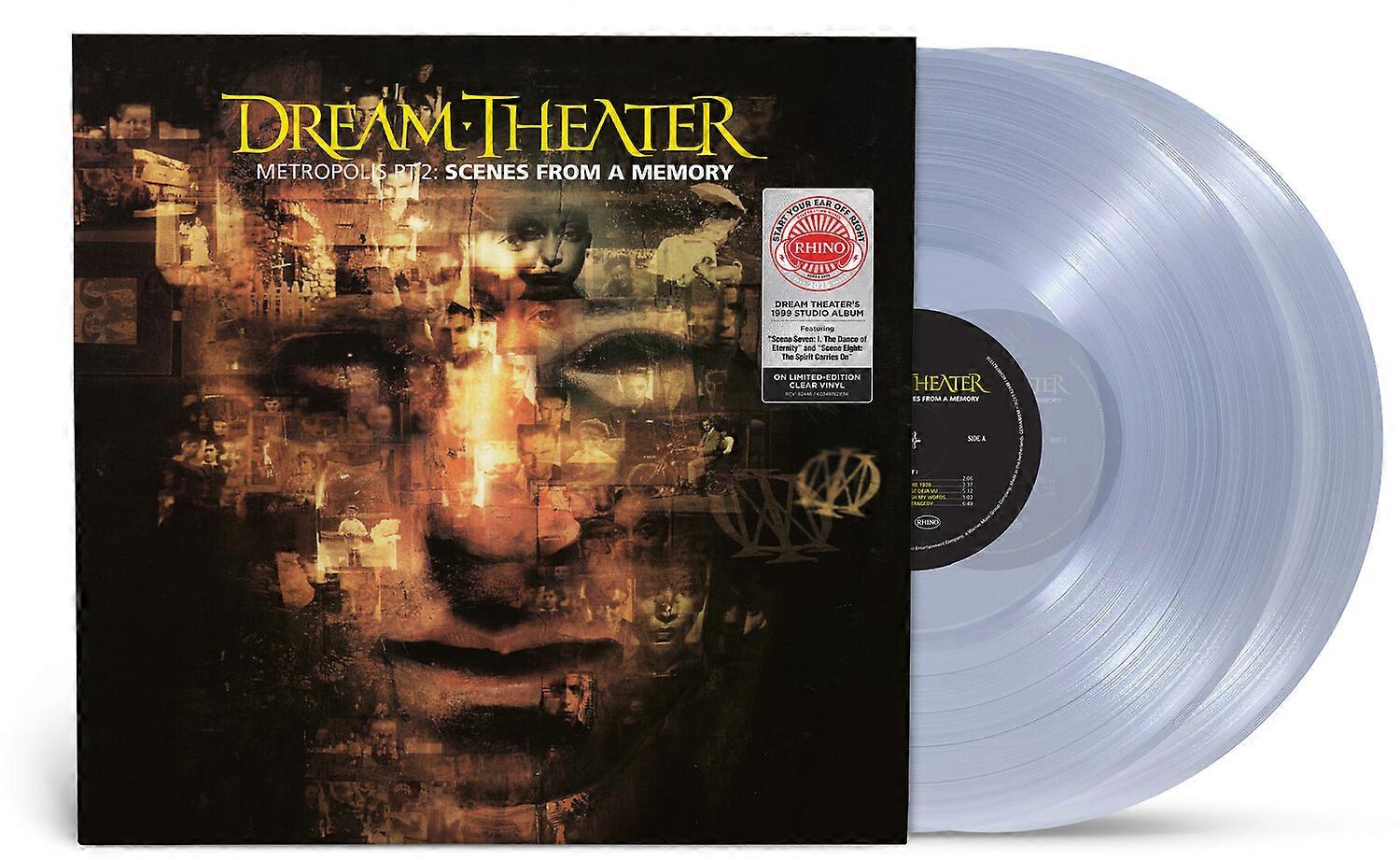 Dream Theater - Metropolis, Pt. 2: Scenes From A Memory  [VINYL LP] Clear Vinyl, 140 Gram Vinyl USA import