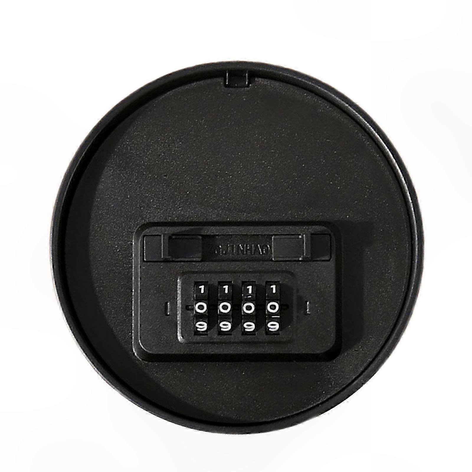 Red Combination Lock Box for Jewelry Money Hideaway with Secret Compartment