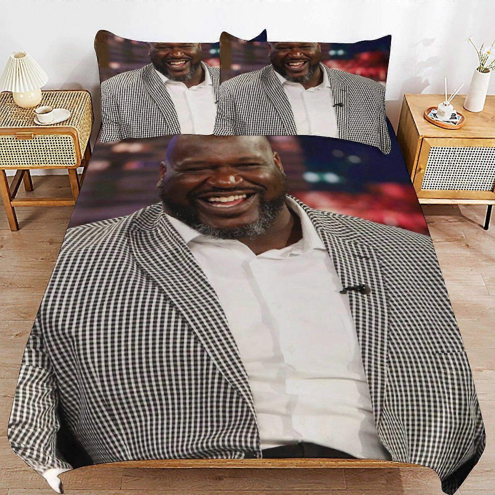 S91 Shaquille O'Neal Everyday Sleep Fit Quality Closure Smooth Surface Texture Duvet Cover Sets Family Use A91