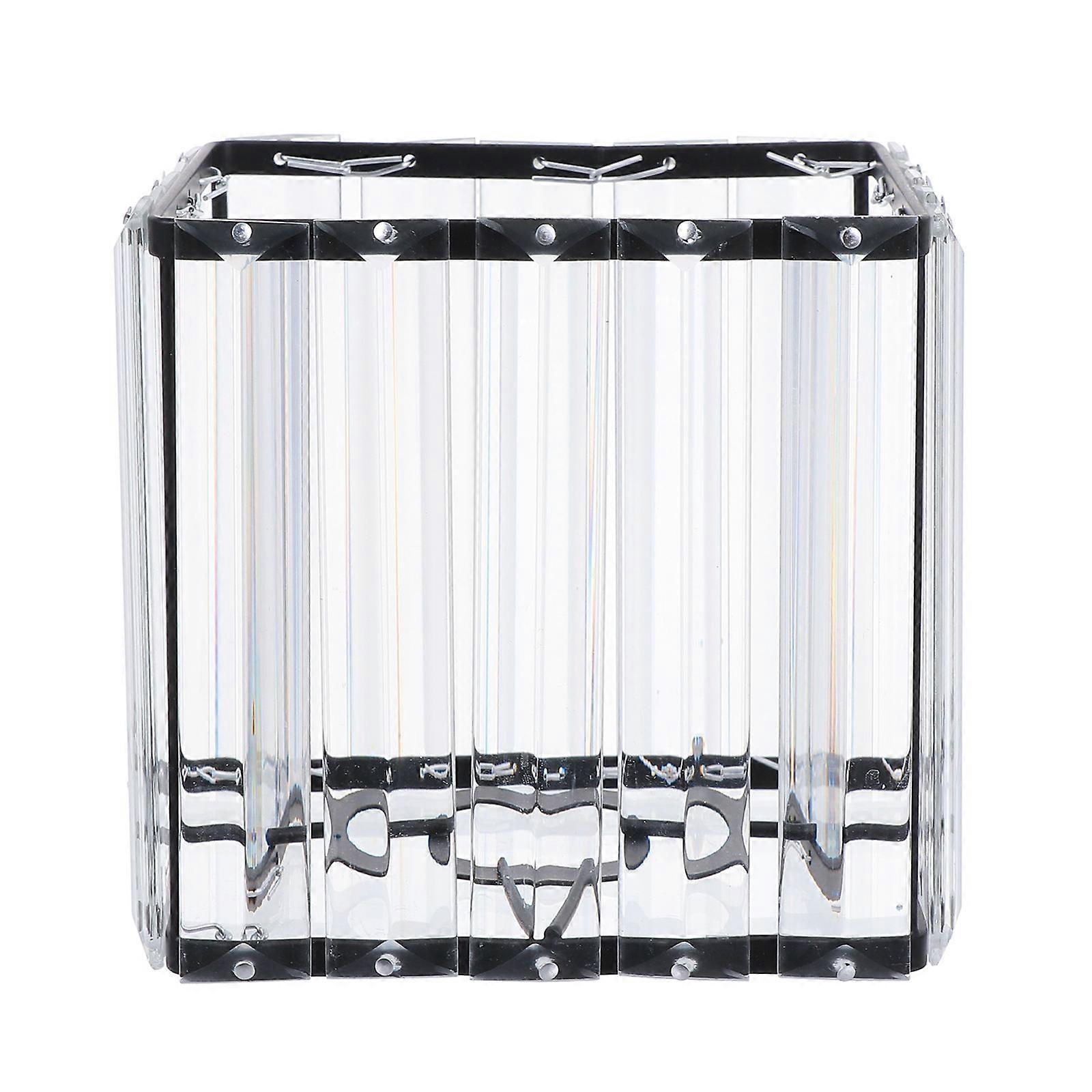 Crystal Lampshade Ceiling Light Cover for 2Pcs Home Decorative Use