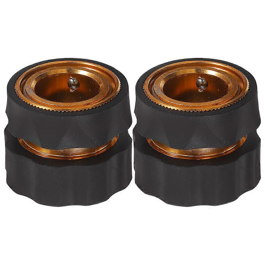 Leakproof Garden Hose Quick Connect Aluminum Connector 10Pcs Set
