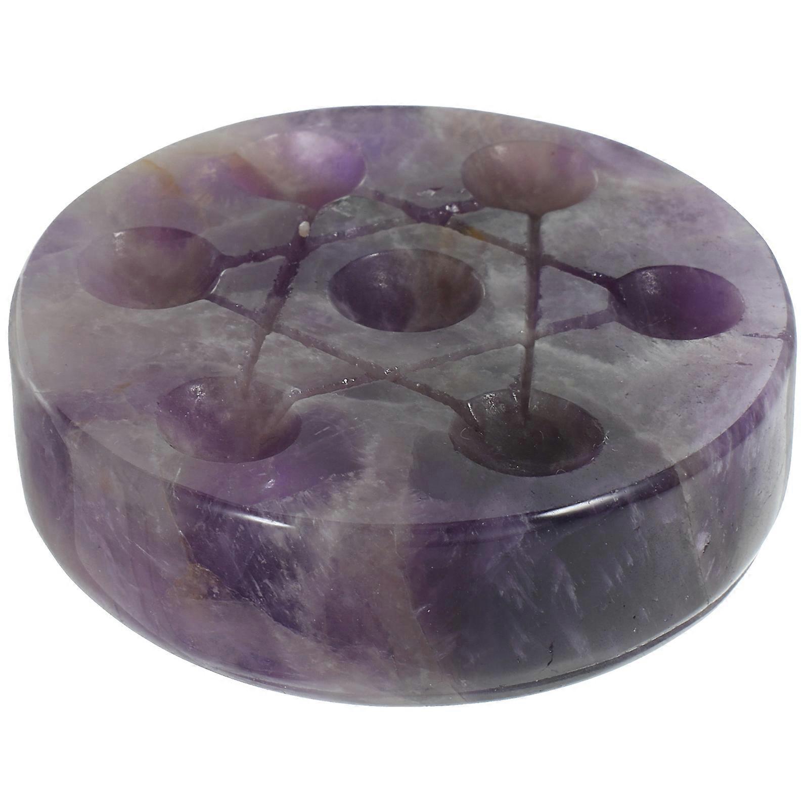 Crystal Ball Base Ornament Stone Display Stand for Holding Use 2Pcs Crystal