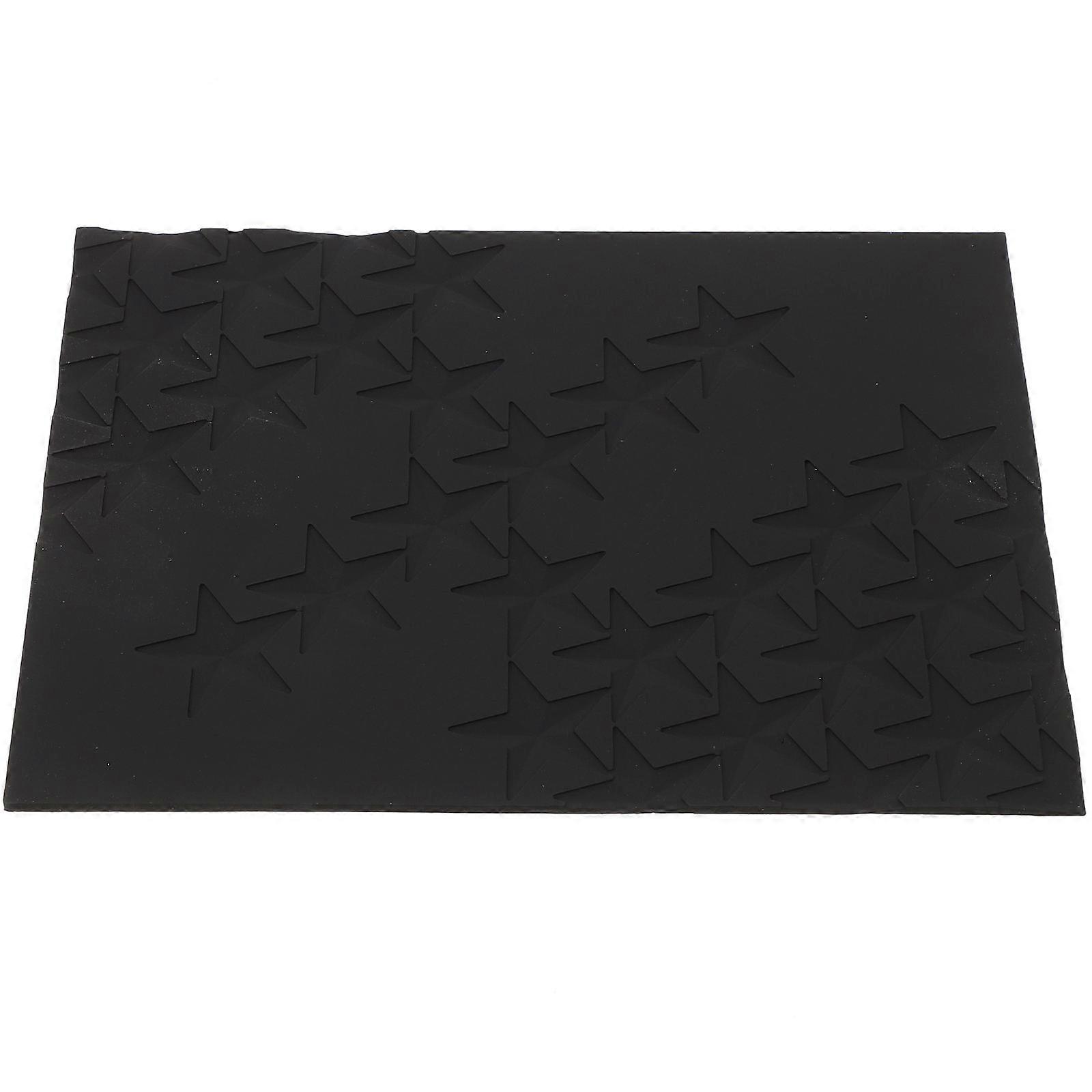 Embossed Fondant Mat Cake Impression Mat for Baking 4Pcs Silicone Mats