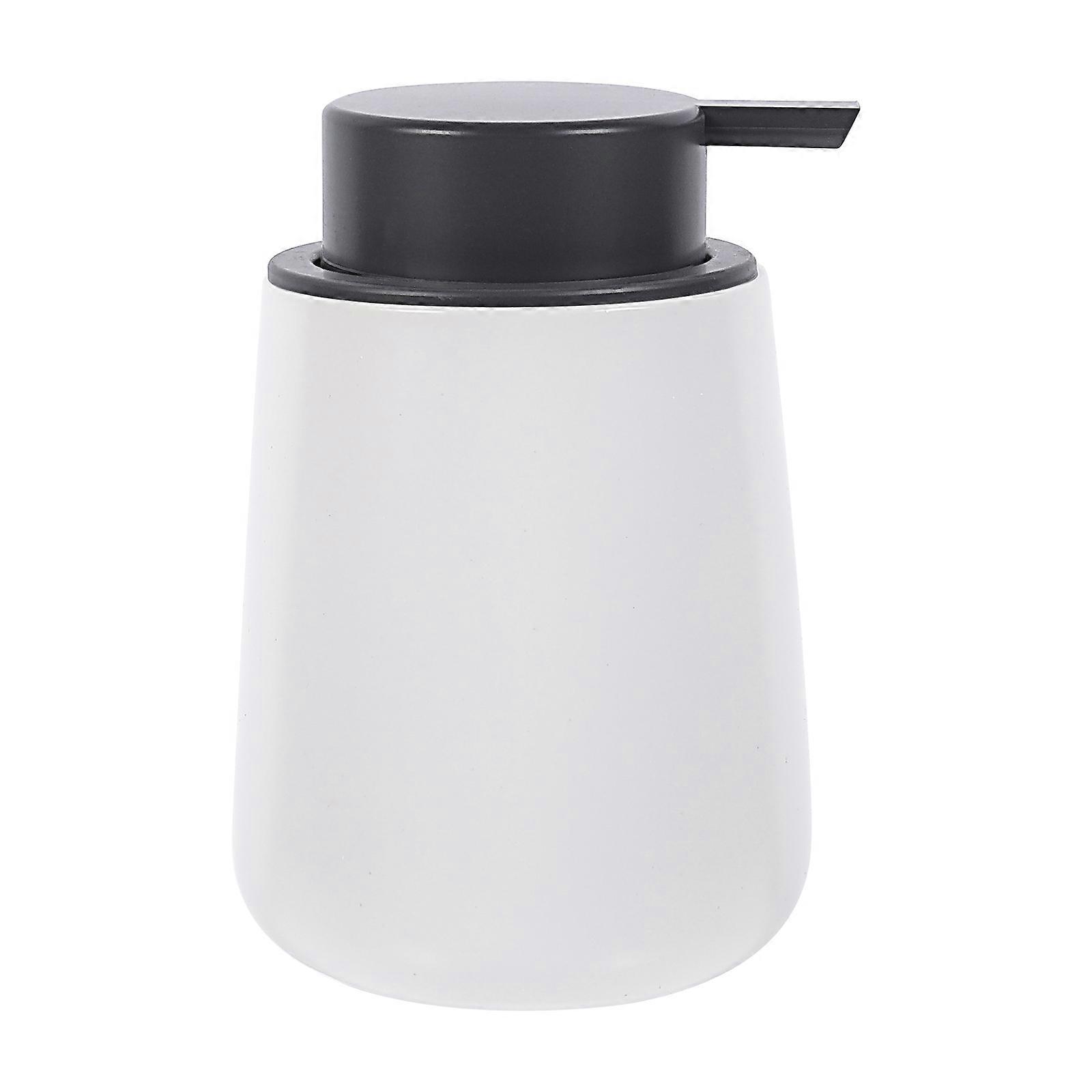 Bathroom Supplies Ceramic Lotion Bottle for Bathroom Use 2Pcs White