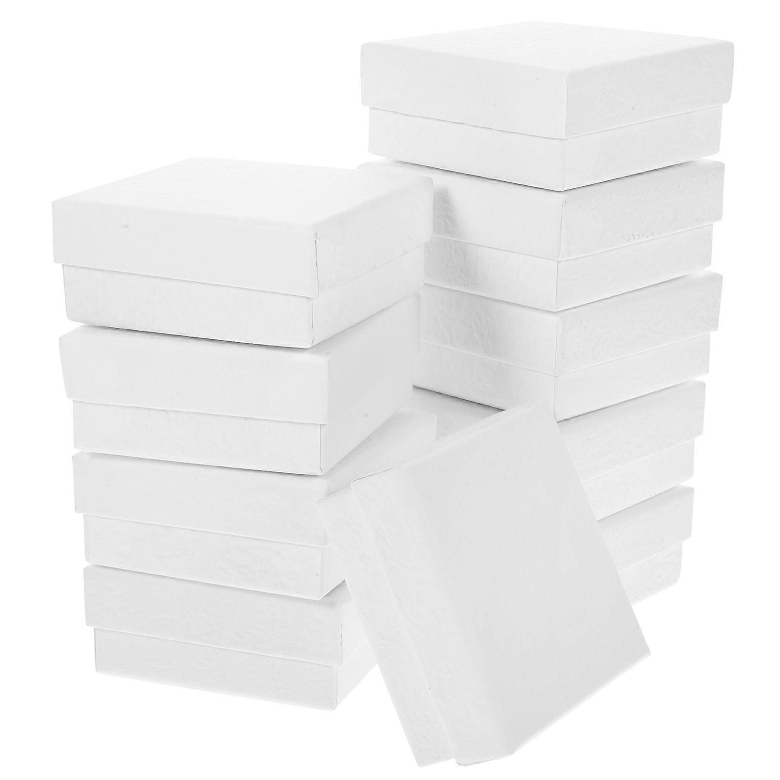 Jewelry Boxes Necklace Pendant Storage Boxes for Packaging 60Pcs