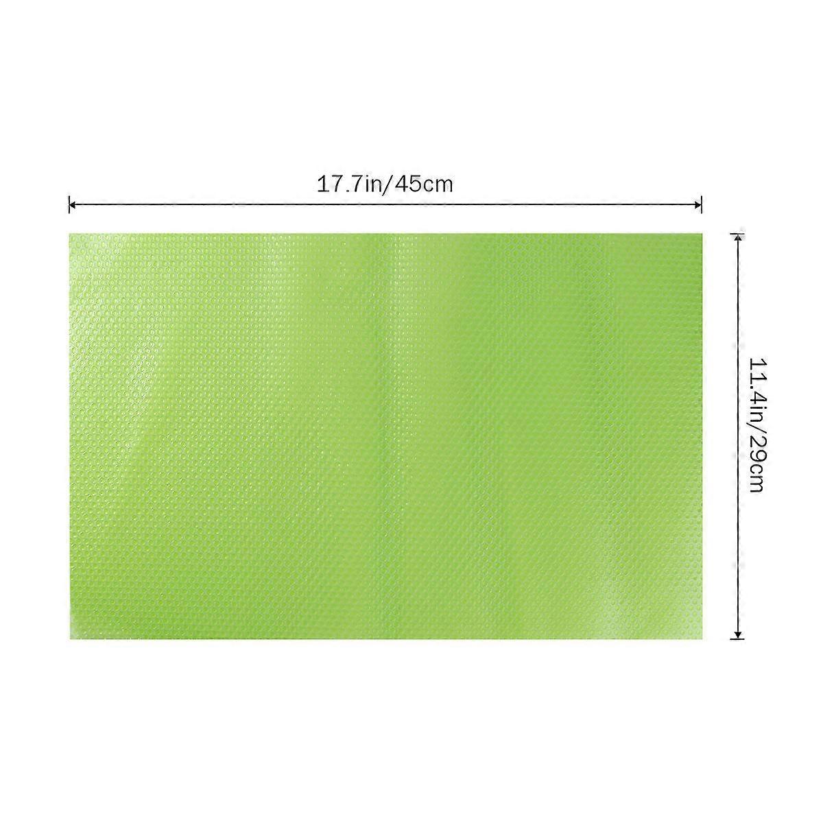 Refrigerator Pad Ounona for Mildew Prevention 2Pcs Transparent Green