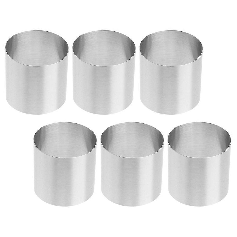 Cake Mold Biscuit Round Baking Tool for Home Use 24Pcs Set