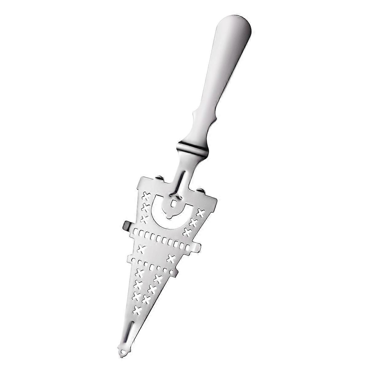 Colander Spoon Stainless Steel Ice Strainer for Bar Use 2Pcs