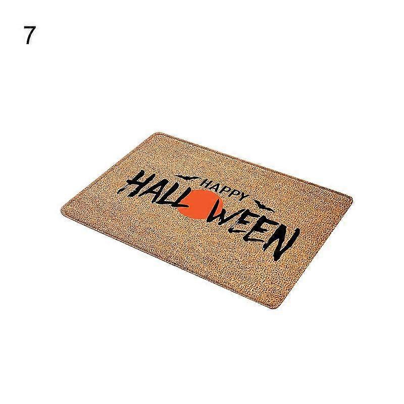 Minglan Attractive Door Mat Practical Polyester Decorative Halloween Floor Pad Cushion Doormat For Home