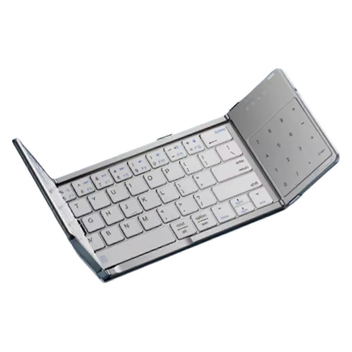 Touchpad Keyboard Folding Bluetooth Keyboard with Wireless Keyboard