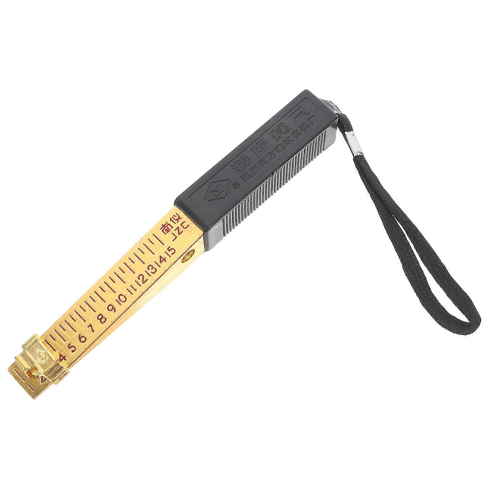 Wedge Shaped Feeler Gauge Multi Copper Plated High Precision Tool for House Engineering Measuring