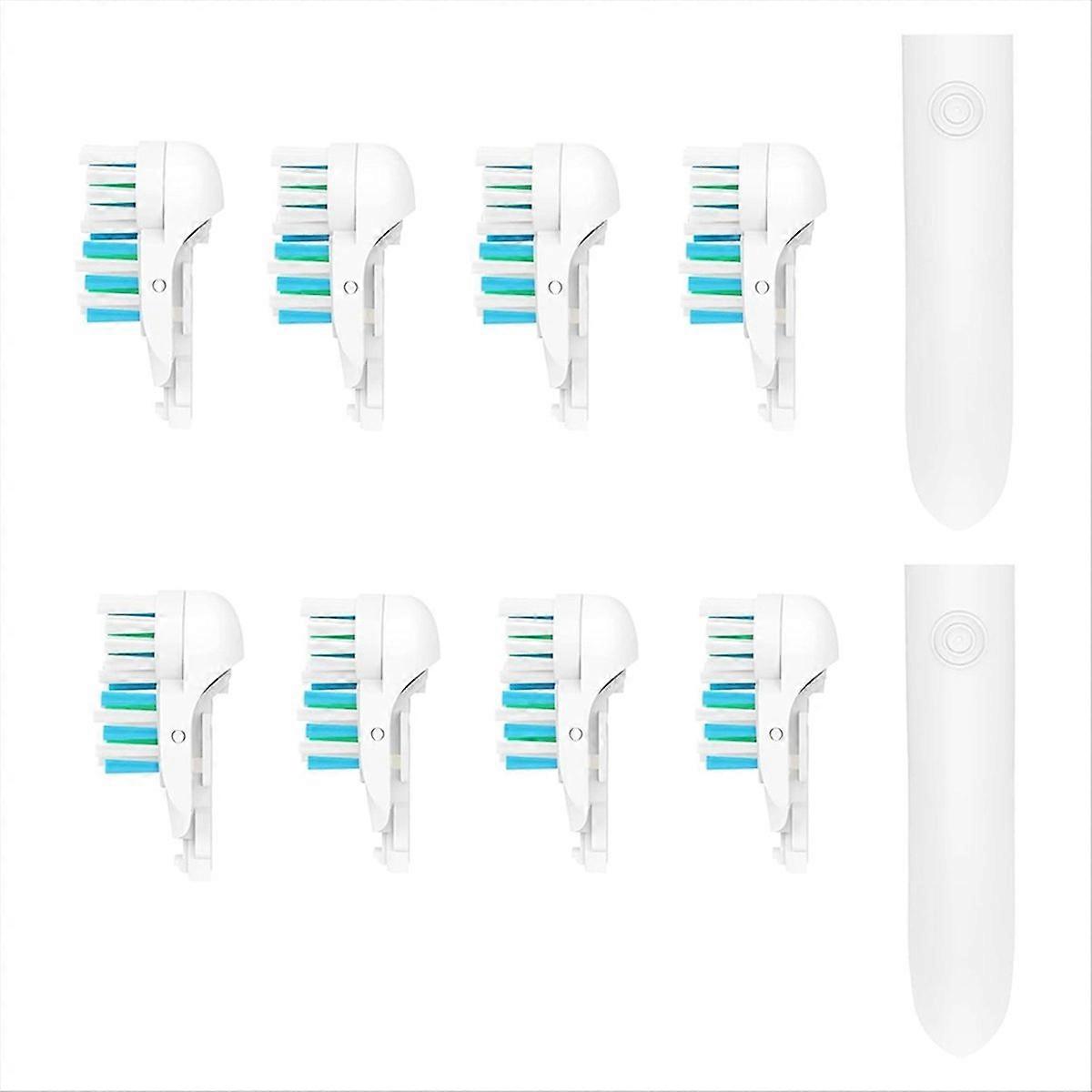 8X Electric Toothbrush Heads Replacement for 