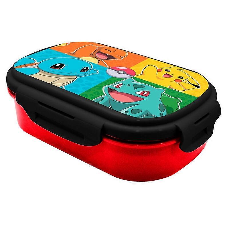 Pokemon Lunchbox with cutlery set for children