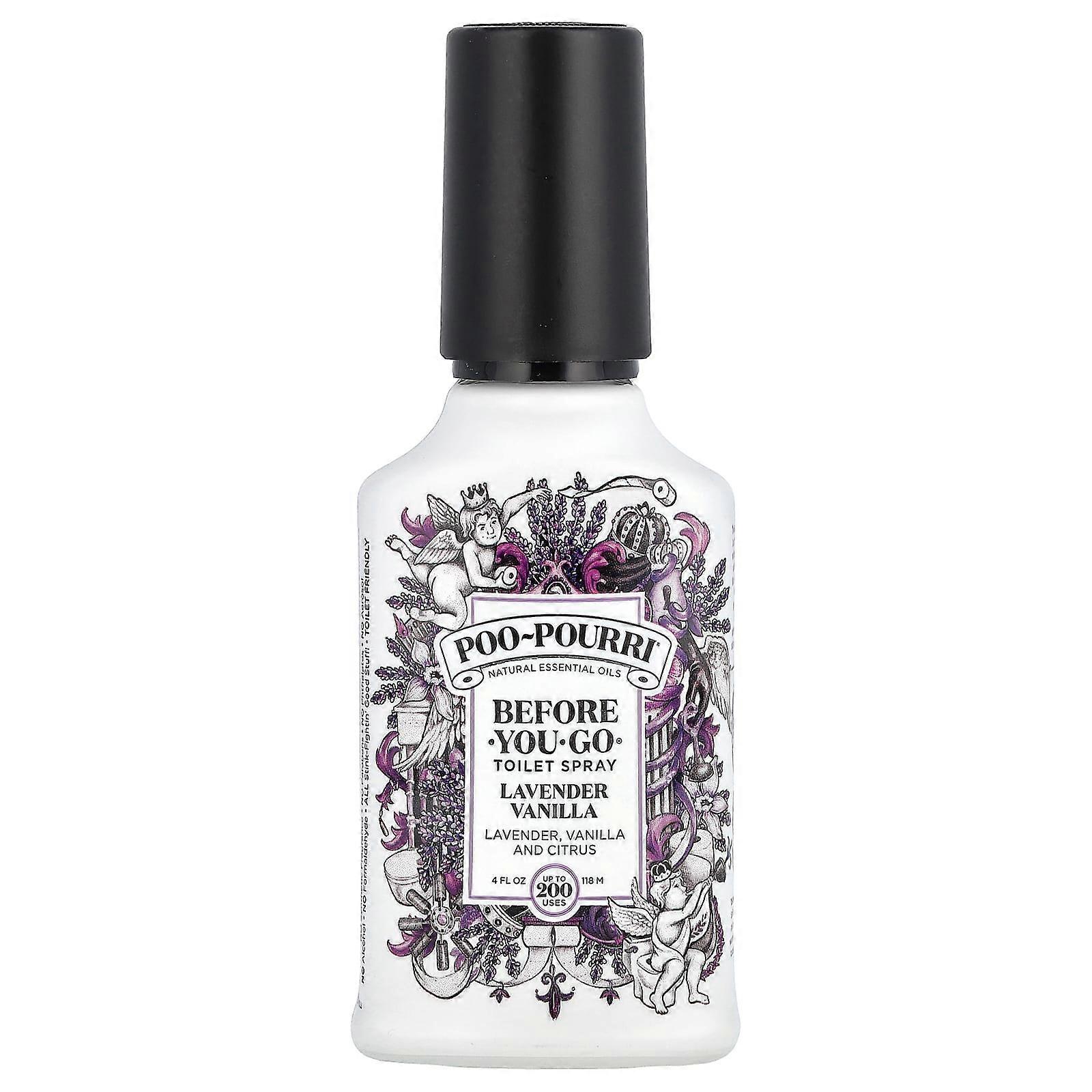 Before-You-GoÃÂÃÂÃÂÃÂ¬ÃÂÃÂÃÂÃÂ Toilet Sprays, Lavender Vanilla, 4 fl oz (118 ml)