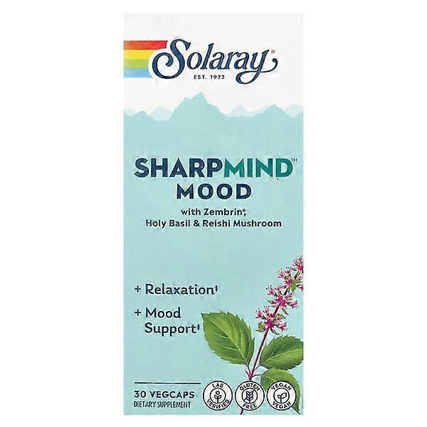 Solaray, SharpMind Mood, 30 Vegcaps
