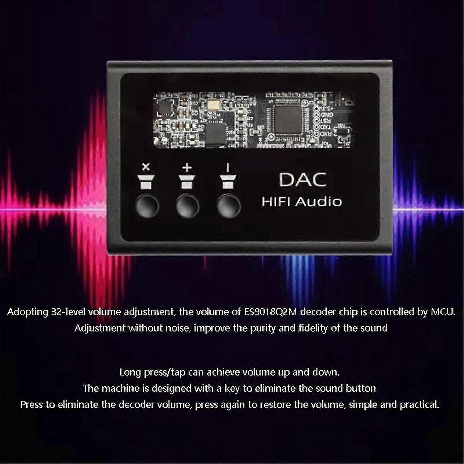 Portable Headphone Decoder Amplifier Lossless HiFi Decoder Max97220 Headphone Amplifier Chip