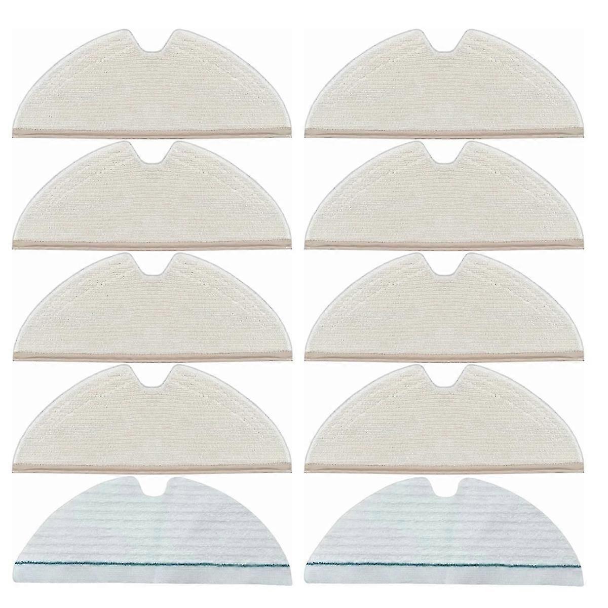10PCS Mop Pad for Roborock Q5 Pro/Q8 Max/Q8 Max+/Q7/Q7+/Q7 Max/Q7 MAX+/S5/S50/S51/S55/S5 MAX Robot V