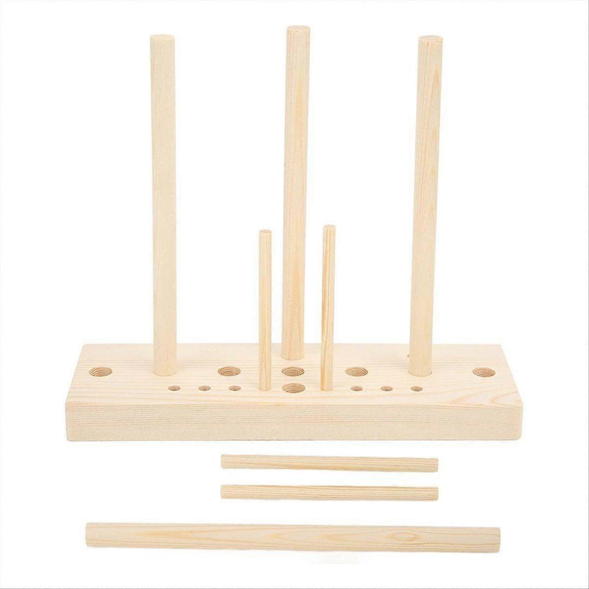 Bows Ribbon Making Tool Bow Wooden Maker Board Sticks Kit for DIY