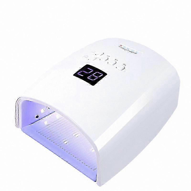 LED Nail Lamp for Quick Drying, Wireless Charging, Portable Design