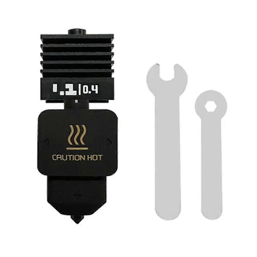 For BambuLab H2D /H2S High Flow Hotend Kit Quick Swap Hot End with 0.4mm Hardened Steel Nozzles