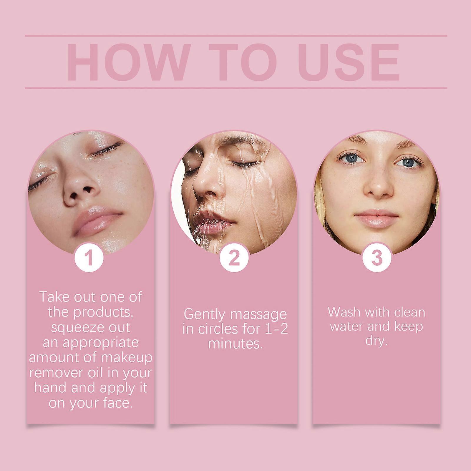 EELHOE Gentle Cleansing Oil, Gently Soothes Face, Eyes And Lips With A New Choice Of Clear And Non-Tight Makeup Remover