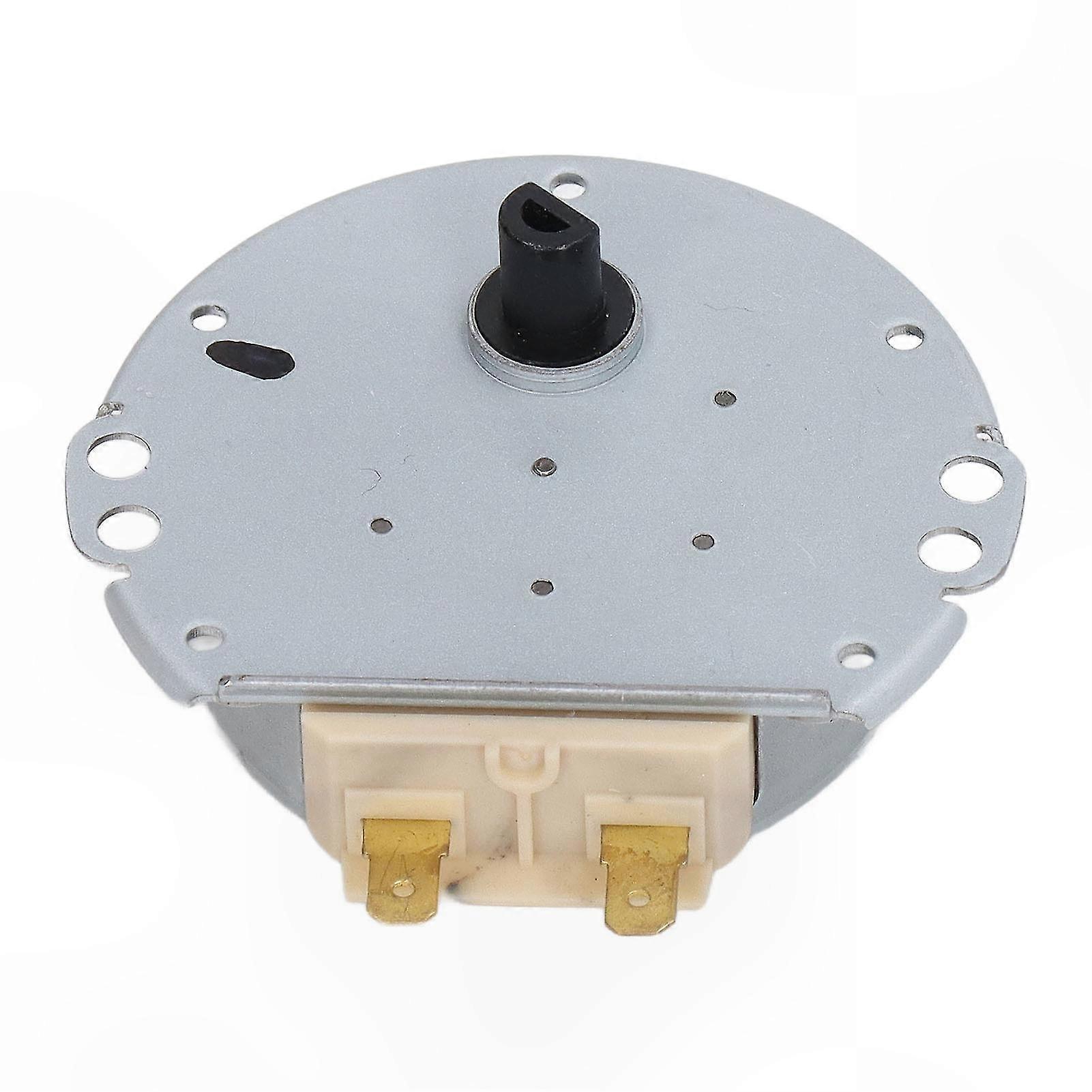 Durable Microwave Turntable Motor with Aluminum and Copper Build, D-Shaft for Broad Compatibility