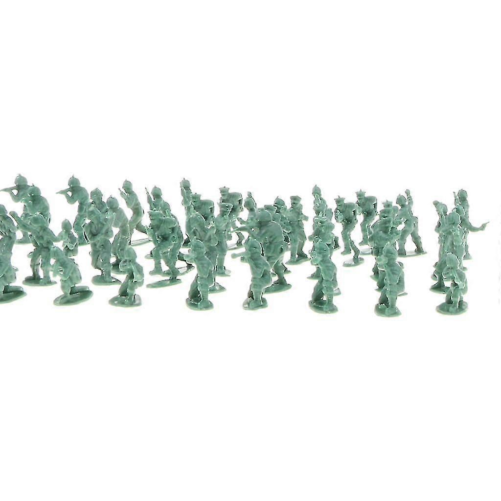 300pack 2cm Realistic Soldiers Model Figure Sand Table Scene Accessory