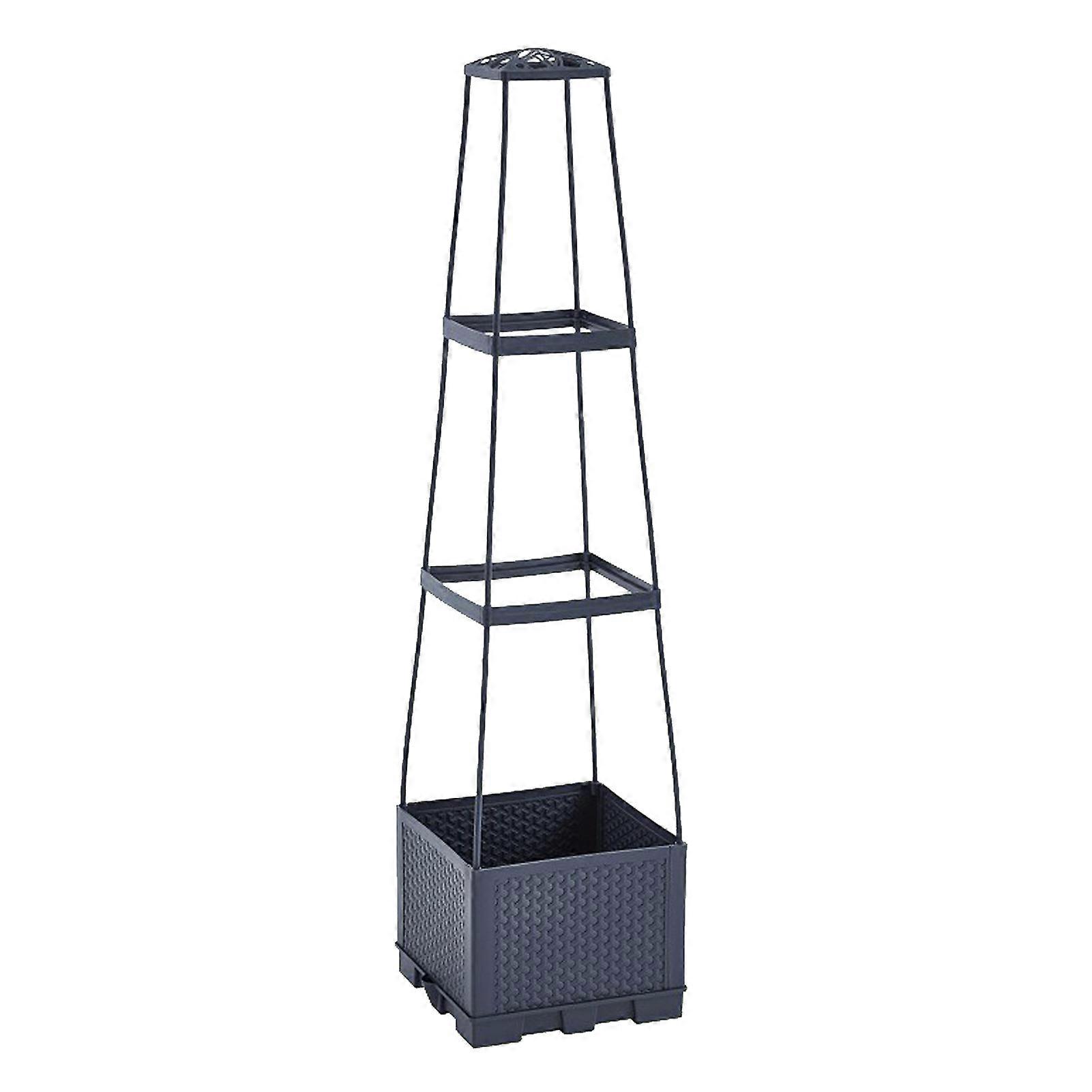 (One box [climbing box]) Plant planting box climbing rack