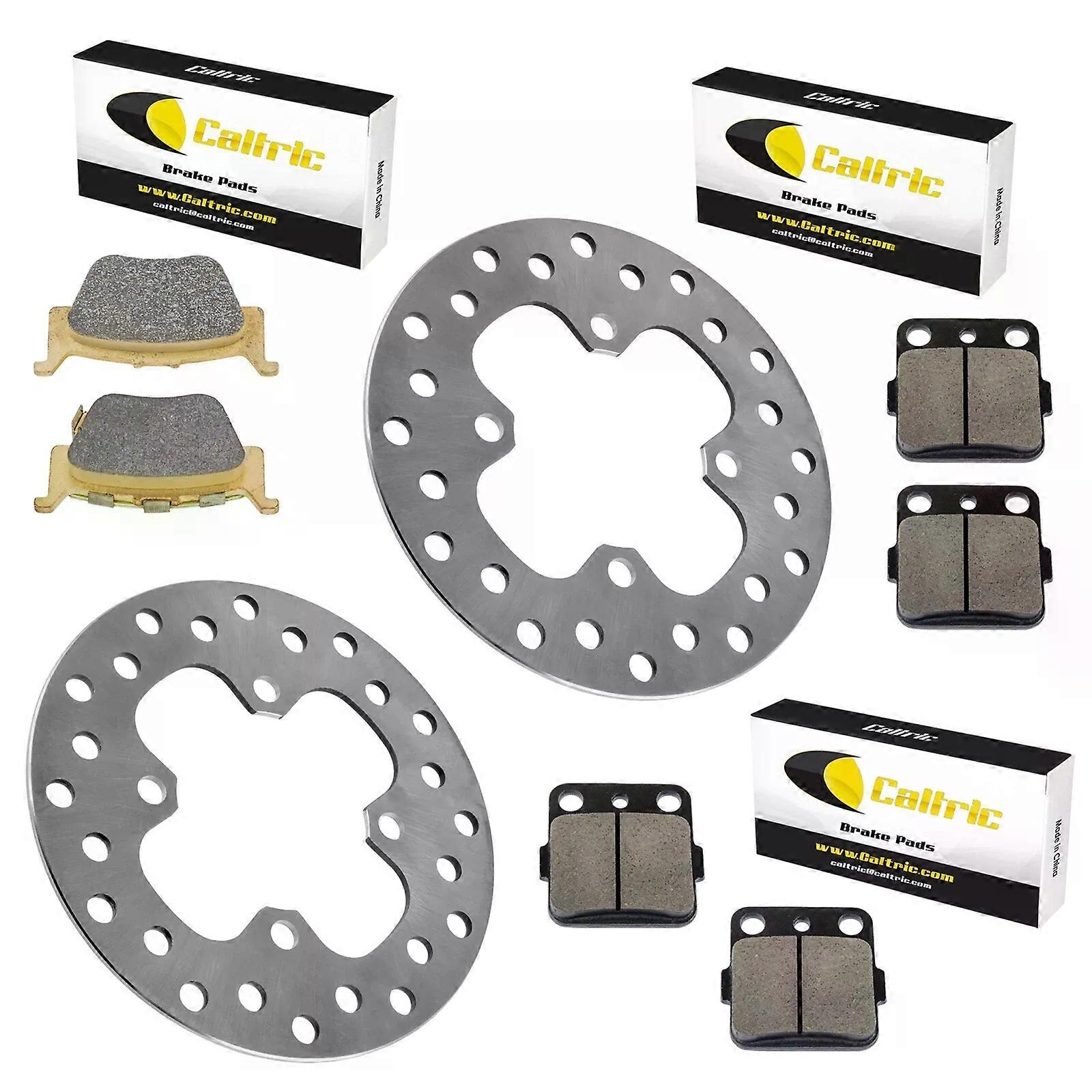 Front Brake Discs with Front & Rear Pads for Honda Rancher 420 2015-2023 NO.18502