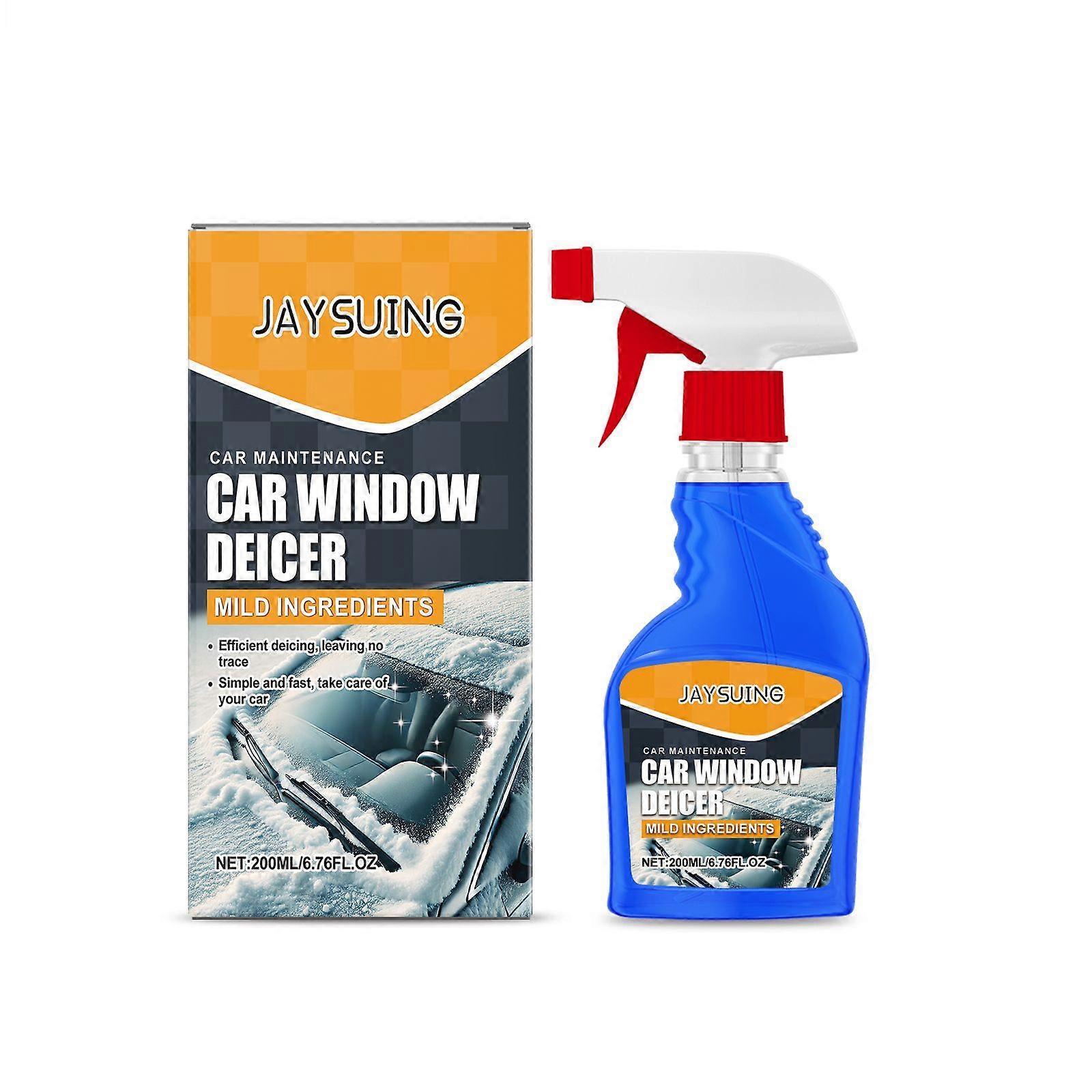 Car Window De-Icing Agent Contains Penetrants And Ethanol