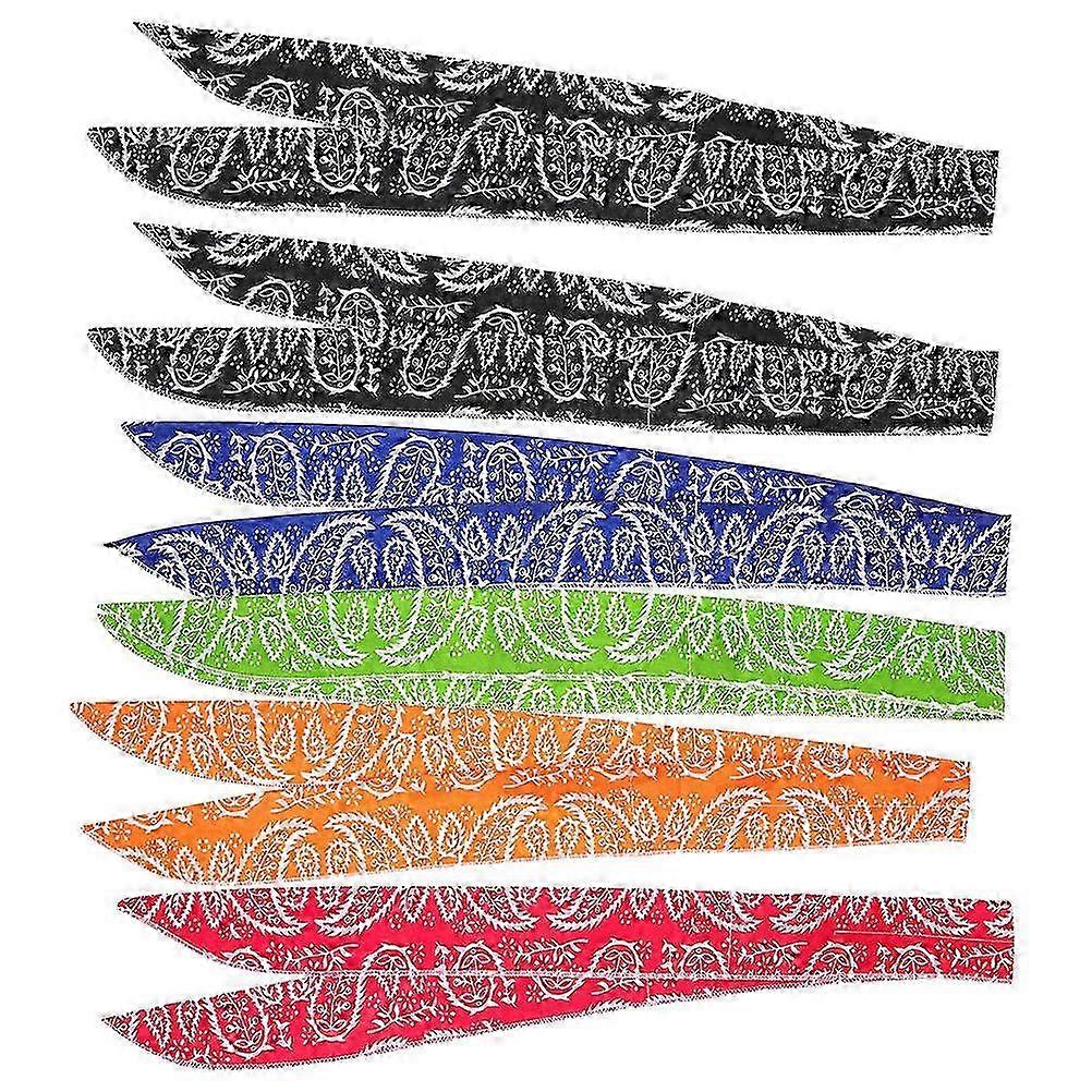 Multi Function Cooling Scarves for Summer Use - 6Pcs Quick Dry Neck Wrap