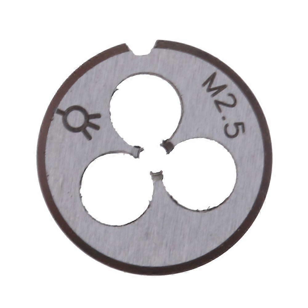 1pc durable metric hss dies threading tool 2 types m2.5