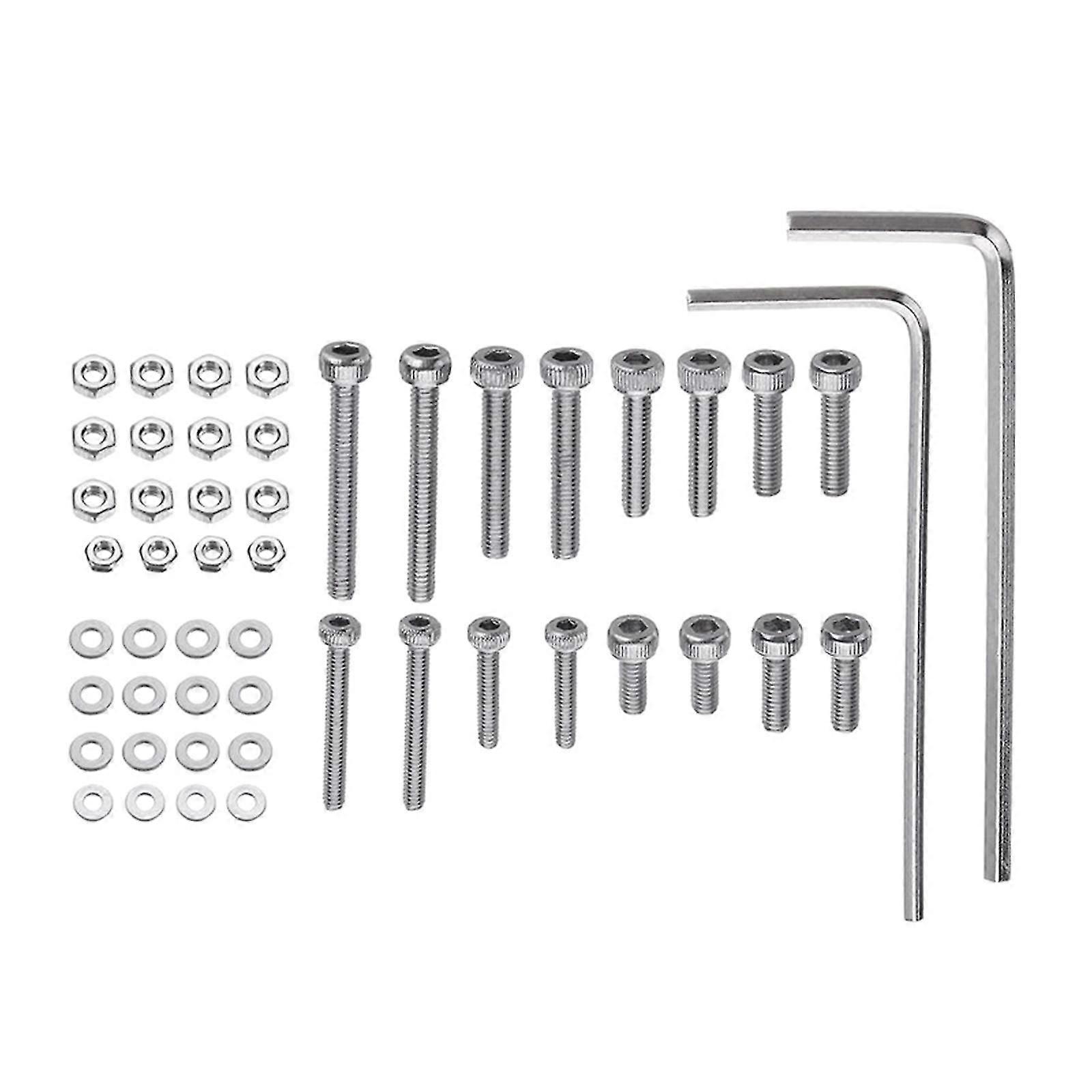 Professional Turntable Headshell Cartridge Mounting Kit With Mixed Boxed 50 Pcs