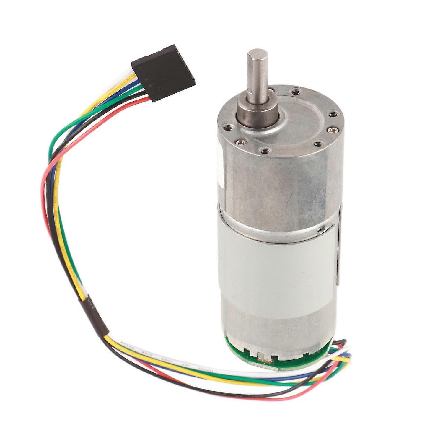 Large Torsion Gear Motor with Encoder 12/24V Power Speed Reduction Motor(12V 30 RPM)