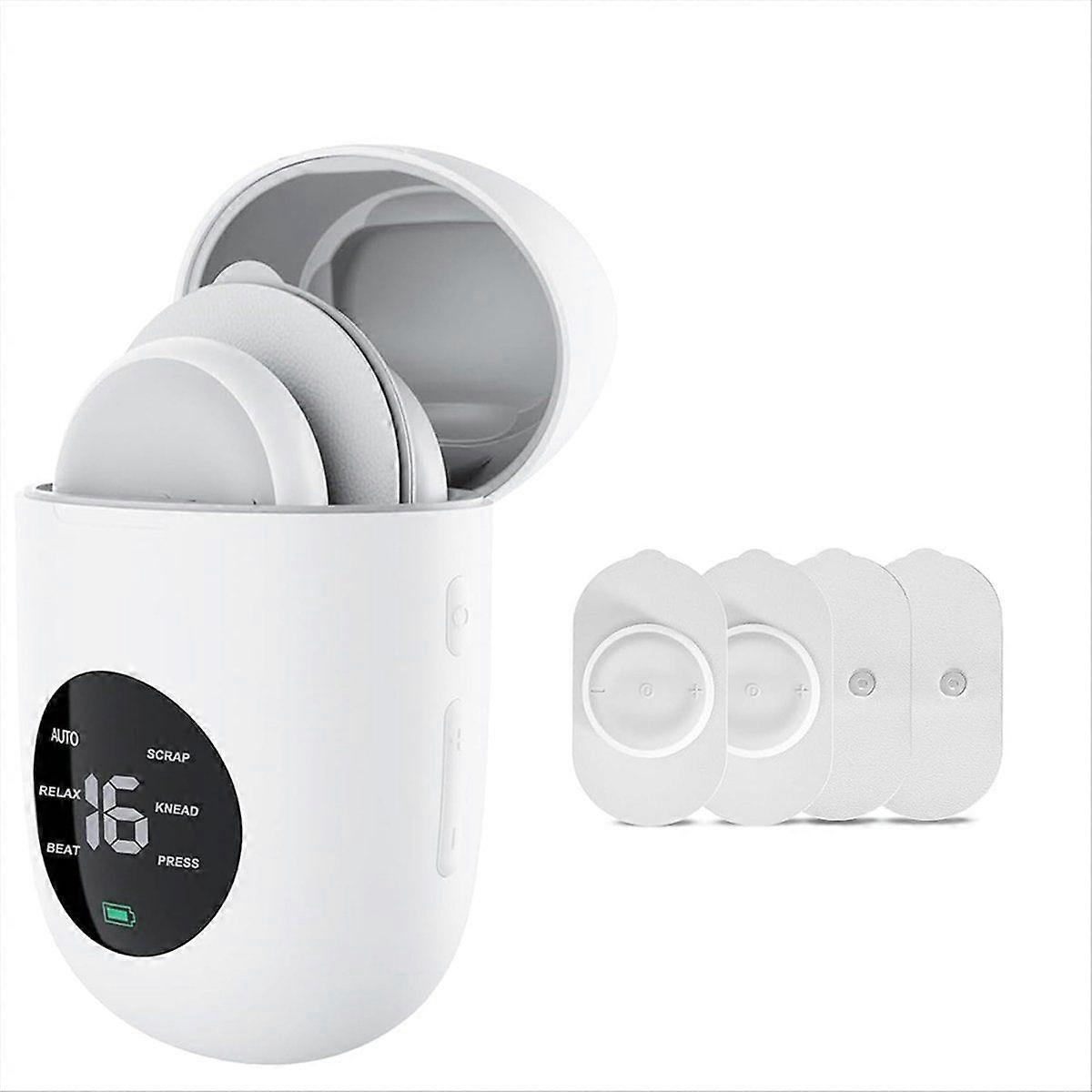 TENS Unit.Wireless Muscle Stimulator for Pain Relief, 16 Intensity TENS EMS Machine, LED-Display Re