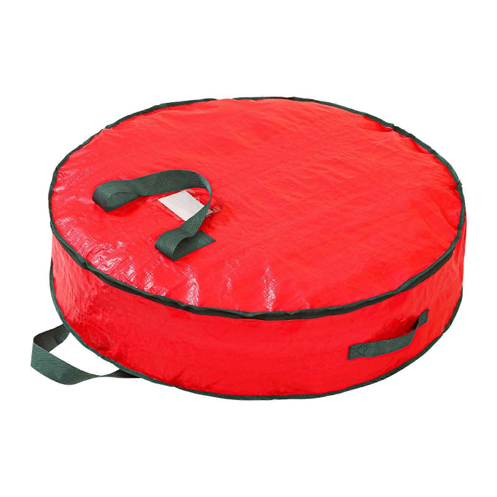 Tearproof Celebratory Wreath Storage Shipper Double Layered Waterproof Design For Seasonal Decorations And Crafts  M