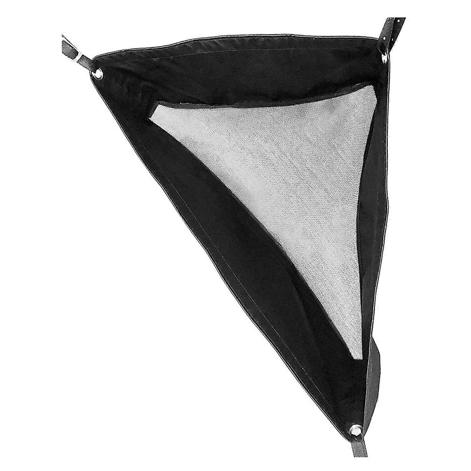 Horse Hay Feeder Bag with Corner Hole and Hanging Net for Slow Feeding Stable Use
