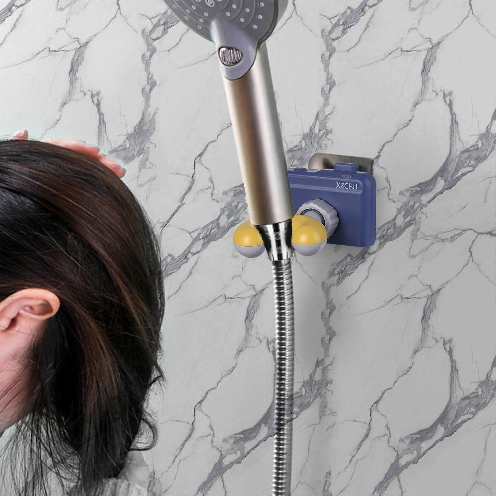 Hooks Celebration Activ Instant Universal Adjustable Shower Head Stand with Hook Stand