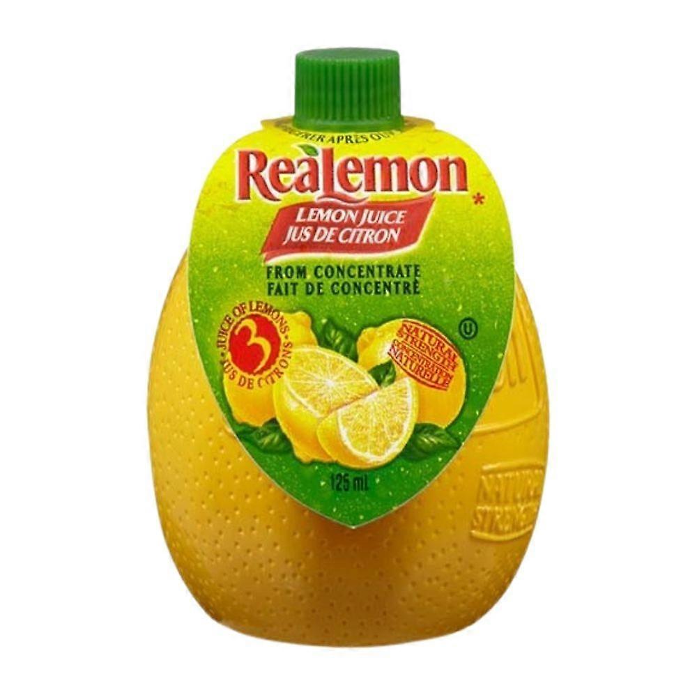 Realemon Lemon Juice, 125 Ml (Case Of 24)