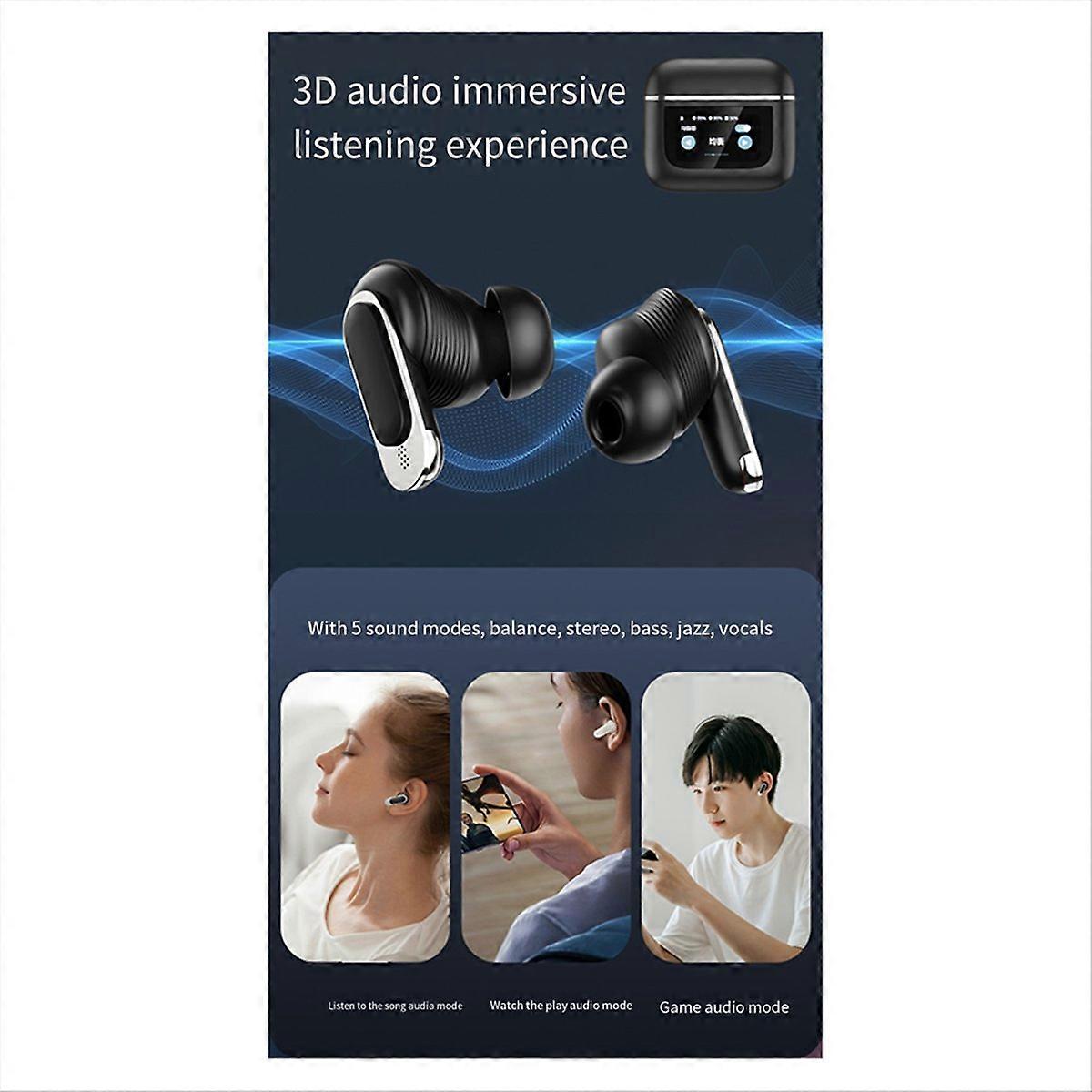  Bluetooth 5.3 Bluetooth Earphone,A