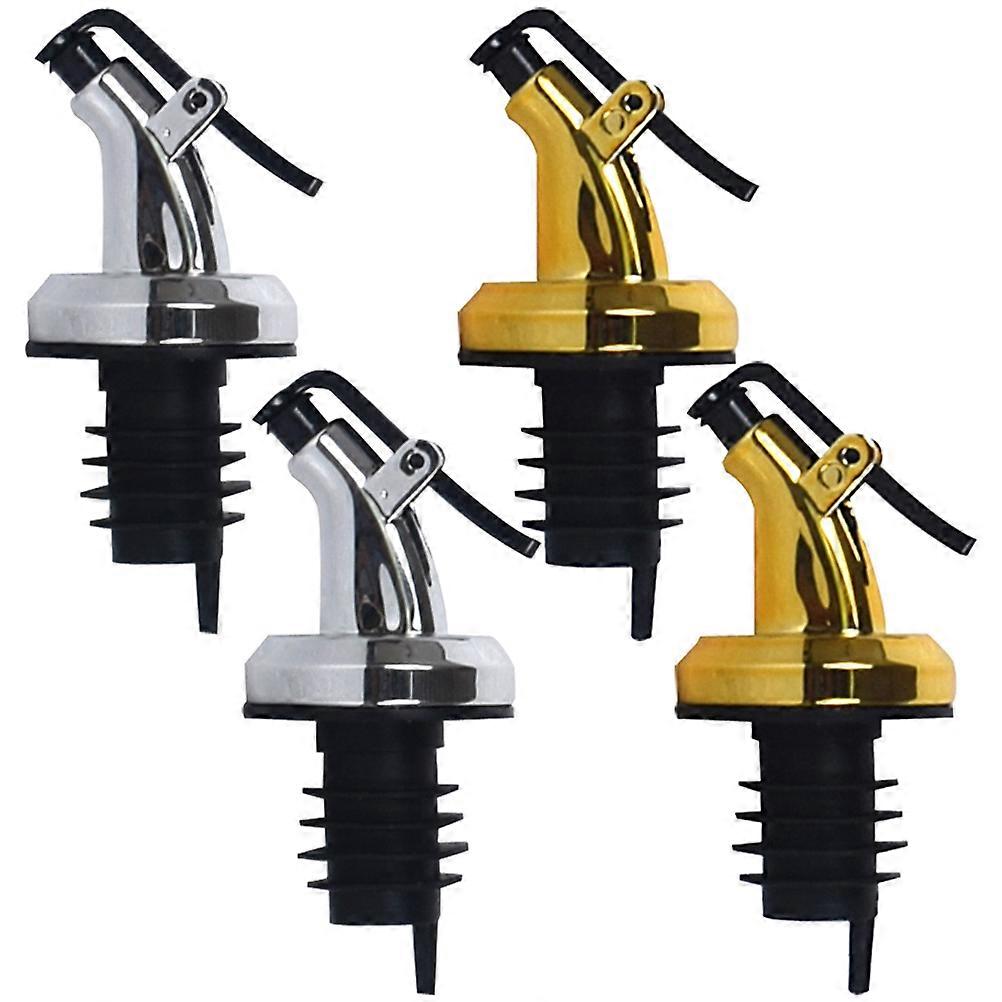 Oil Bottle Pourer Nozzle Press Type 8Pcs Set for Home Use