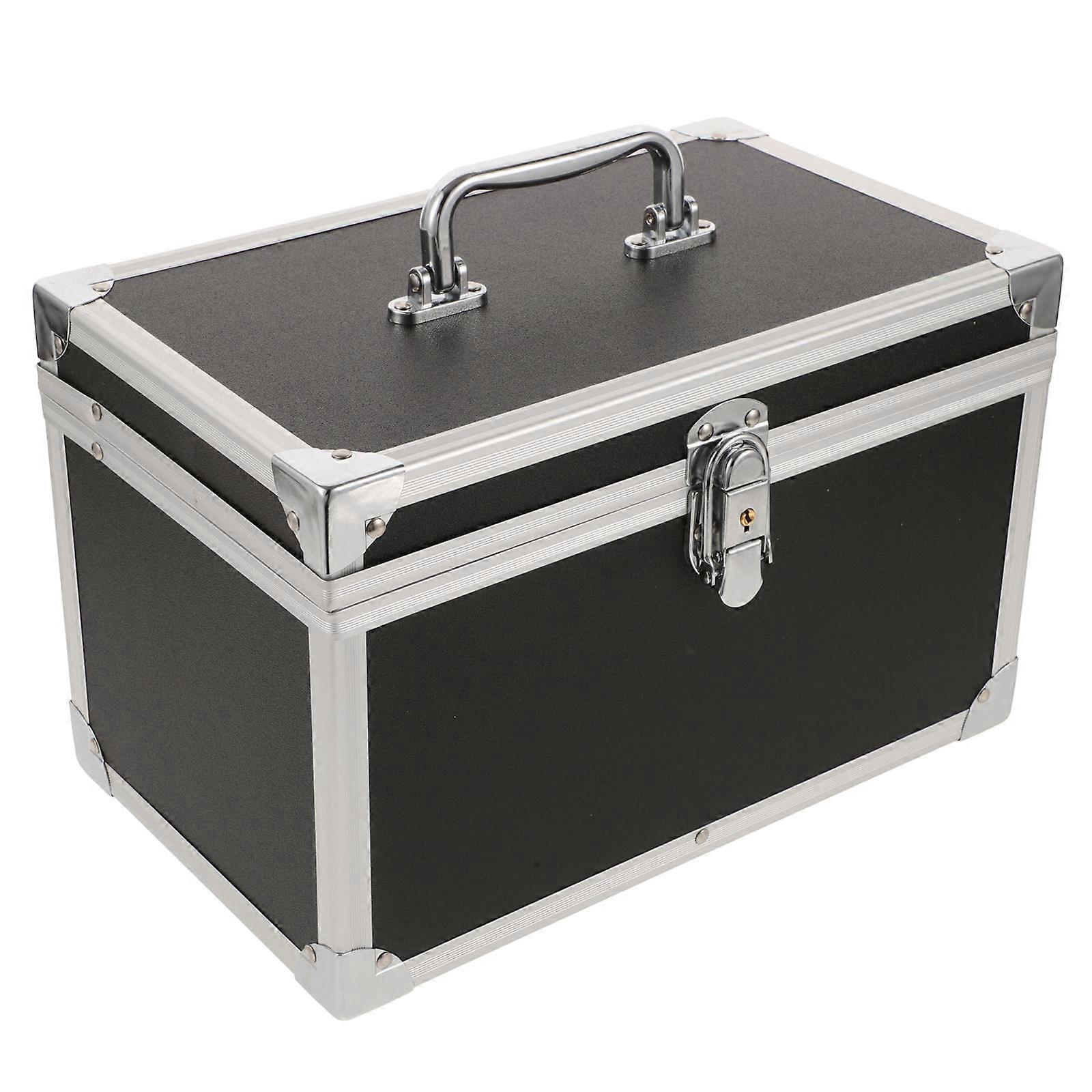Tool Storage Box Multifunctional Storage Box for Home Black